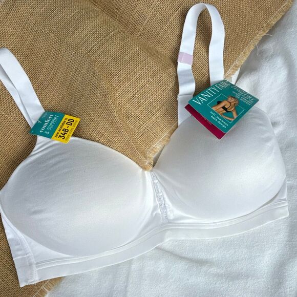NWT Vanity Fair Women's Beyond Comfort Full Coverage Wirefree Bra Style 72282 40 - Picture 7 of 13